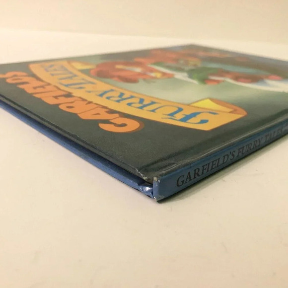 Vintage 1989 Garfields Furry Tales  Jim Davis Book Hardcover - Picture 7 of 16